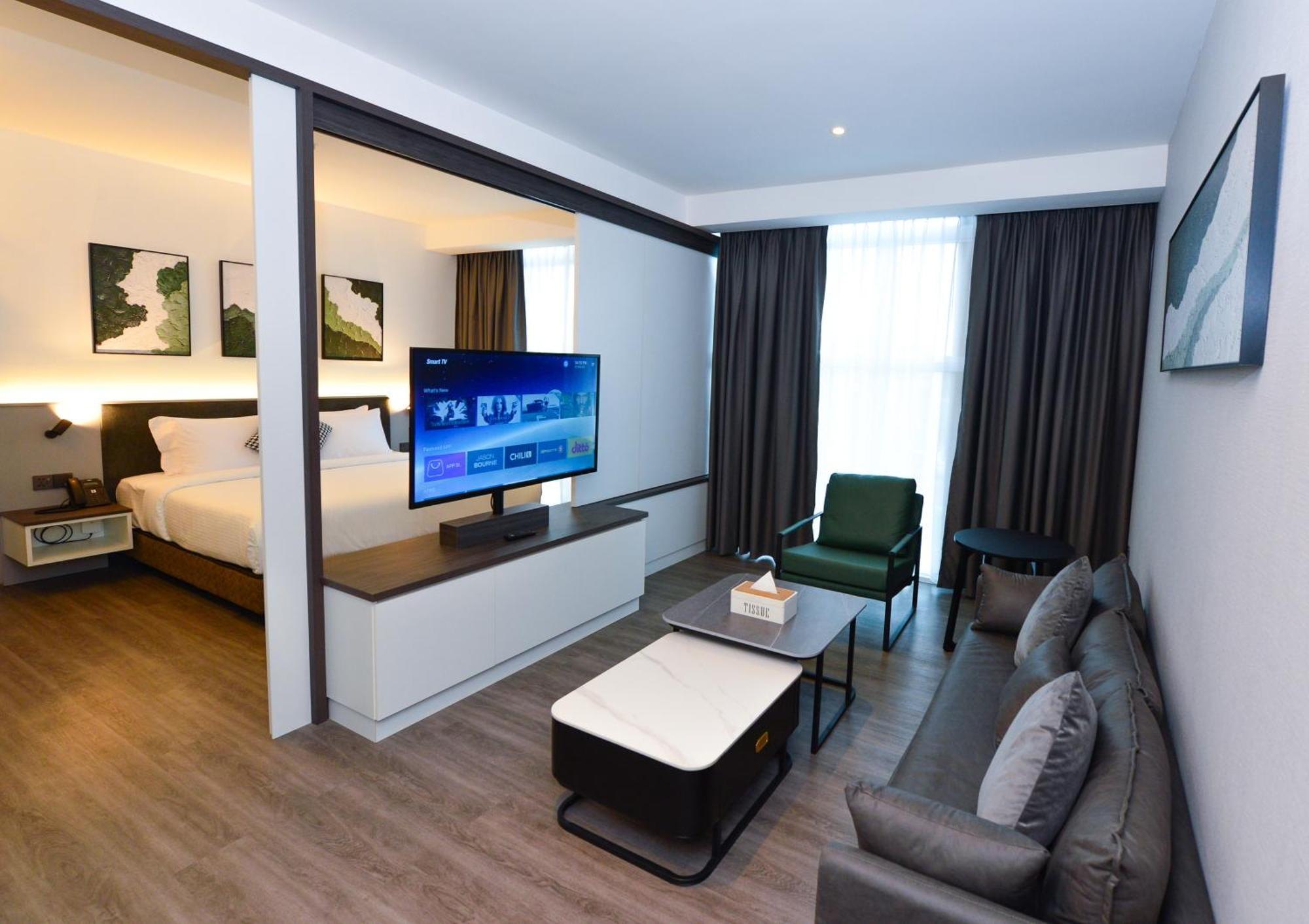 Rume Hotel Kuching Eksteriør billede